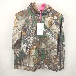 Womens Gander Mountain Brown Pink Camo Hoodie Guide Series Realtree Size Small - Picture 1 of 15