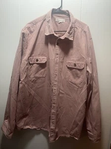 Aeropostale Women’s Jacket Dusty Pink Size 2XL XXL Button Up - Picture 1 of 4