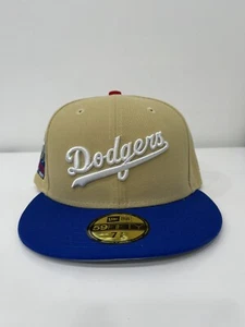 New Era Unreleased LA Los Angeles Dodgers Clark Street MLB Fitted Cap Hat 7 3/8 - Picture 1 of 4