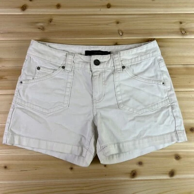 Calvin Klein Shorts Women's Size 8 White Denim Shorts - Image 1 of 4