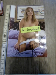 Porno-Sternchen (4) Autogrammkarte - signiert - 10x15 cm - Postkartenformat - Bild 1 von 1