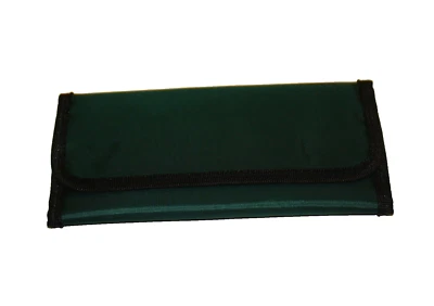 Instrumentenetui grün mit Klettverschluss Maniküre Pediküre Instrumente Set - Bild 1 von 3