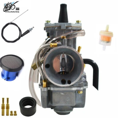 Carburador de carburador y cable de acelerador PWK28MM y filtro de aire para Honda CR80 CR85R CR125 Foto 1 de 4