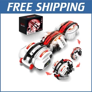 LED Stunt RC Car with 360° Flipping & Rolling - Fun Indoor/Outdoor Toy for Kids - Picture 1 of 13