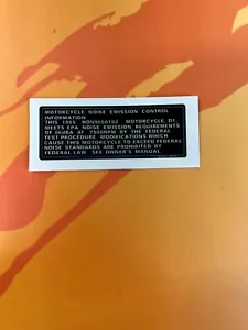 85 ATC 200X Frame Emission decal 965 Repro ATC 200X ATC200X H216 - Picture 1 of 2