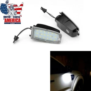 2x LED Side Mirror Puddle Lights For Land Rover LR2 LR3 LR4 Range Rover 2005-12 - Picture 1 of 12