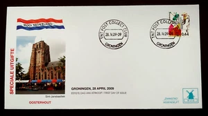 2009 MOOI NEDERLAND OOSTERHOUT COLLECT CLUB FDC NEDERLAND NETHERLANDS K1 - Picture 1 of 2