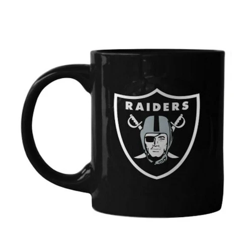 Boelter Brands NFL Oakland Raiders Sculpted Rally Mug, 11-Ounce Cover