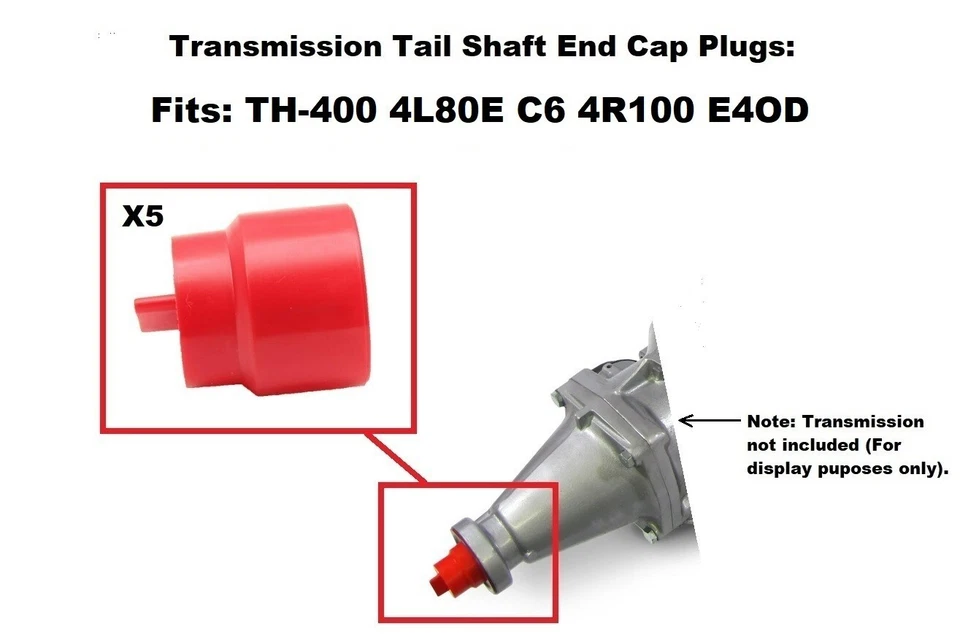TH400 & 4L8OE TRANSMISSION TAIL SHAFT PLUGS! FOR CLASSIC GM BUICK CHEVY OLDS ETC - Image 1 of 3