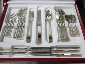 ROBBE & BERKING ALTA 30TL. MENÜBESTECK 925 STERLING SILBER BESTECK R&B - Picture 1 of 4