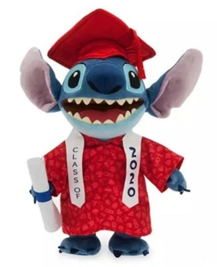 NEW! Disney Stitch 2020 Graduation 11” Plush Figure Doll - Picture 1 of 1