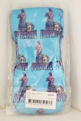 Fortnite Blue Llama Crew Socks Size S Video Game Character New - Image 1 of 3