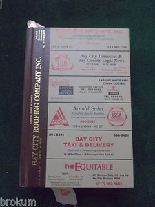 1991 POLK'S DIRECTORY BAY CITY MICHIGAN , ESSEXVILLE AND LAGOON BEACH - Picture 1 of 1