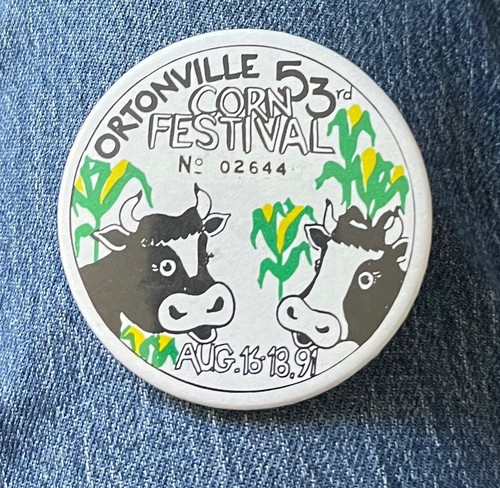 1991 Ortonville, Mn. Sweet Corn Festival #'d 2 1/4
