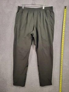 UA UNDER ARMOUR Coldgear Joggers Mens Size XL Green Jogger Sweatpants - Picture 1 of 10
