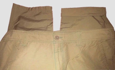 Columbia Khaki Outdoor Pants - Men's Sz 36W 30L Cotton/Nylon - Lined - Image 1 of 4