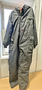 Vintage Men’s Large Ski-Doo Bombardier Snowmobile One Piece Suit Fleece Lined - Picture 1 of 4