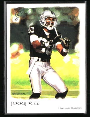 Jerry Rice 2002 Topps Gallery #114  Football Card - Image 1 of 2