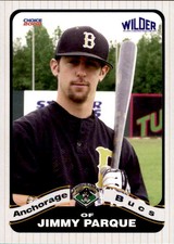 2008 Anchorage Bucs Choice #19 Jimmy Parque Pacifica California CA Baseball Card