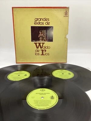 WALDO DE LOS RIOS grandes exitos de (76’ GAMMA MEXICO 3x VINYL LP ) VG+ - Image 1 of 4