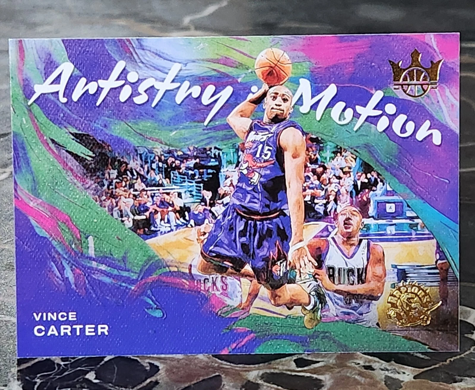 2021-22 Panini Court Kings VINCE CARTER - ARTISTRY IN MOTION #22 Raptors