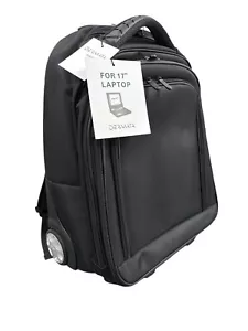 Dermata 3444NY Reise Rucksack Trolley Koffer Schwarz Laptoptasche Businesskoffer - Bild 1 von 6