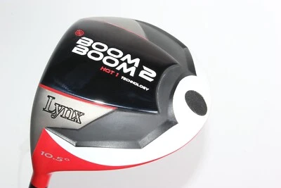 NEW LYNX BOOM BOOM 1 WOOD DRIVER GOLF CLUB LEFT HAND RED HEAD REGULAR FLEX 10.5 - Image 1 of 4