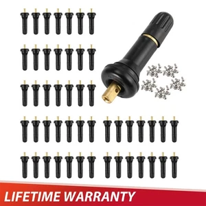 50pcs TPMS Tire Pressure Sensor Valve Stem Service Kit For 17-20008 20008 Rubber - Picture 1 of 16