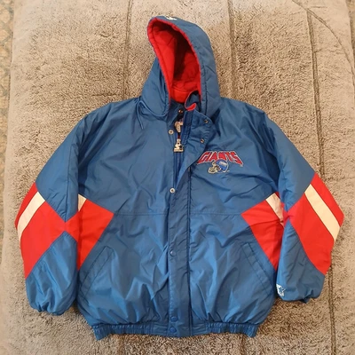 Vintage 90s New York Giants Starter Jacket Men's XL Classic Team NFL Collection - Image 1 of 4