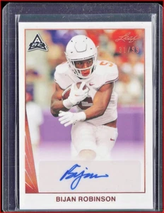 2021 Leaf Bronze Foil Bijan Robinson 31/99 Auto Autograph RC Rookie - Picture 1 of 2
