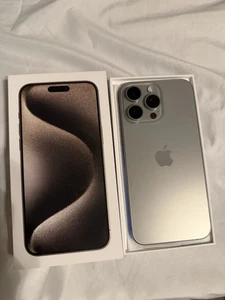 99% Condition iPhone 15 pro max unlocked 256gb , Excellent With Original Bundle - Picture 1 of 6