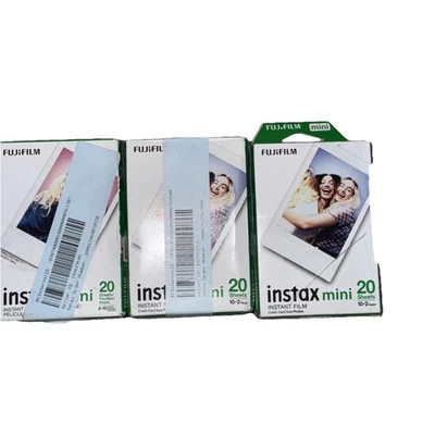 Fujifilm Instax Mini Instant Film, Total 60 Sheet Box - Image 1 of 2