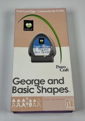 Cricut 29-0025 George And Basic Shapes Cartridge Provo Craft - Image 1 of 4