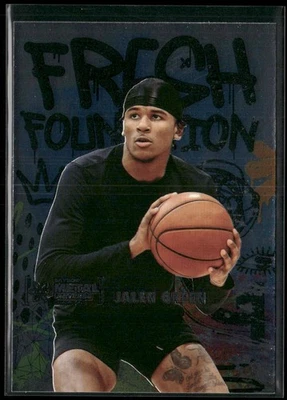 Jalen Green 2021 SkyBox Metal Universe Champions Fresh Foundation #FF1 - Image 1 of 2