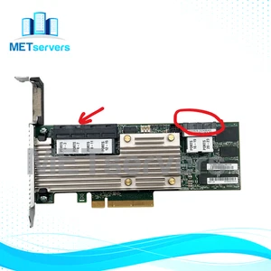 (Conector roto tal cual) Controlador Broadcom LSI 9361-24i MegaRAID 12G SAS SATA - Imagen 1 de 2