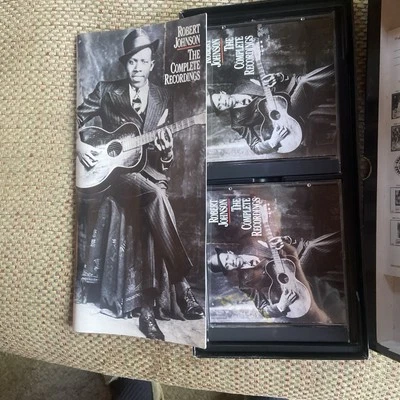 РОБЕРТ ДЖОНСОН - полный записи, 1990, 2 CD бокс-сет - Изображение 1 из 2