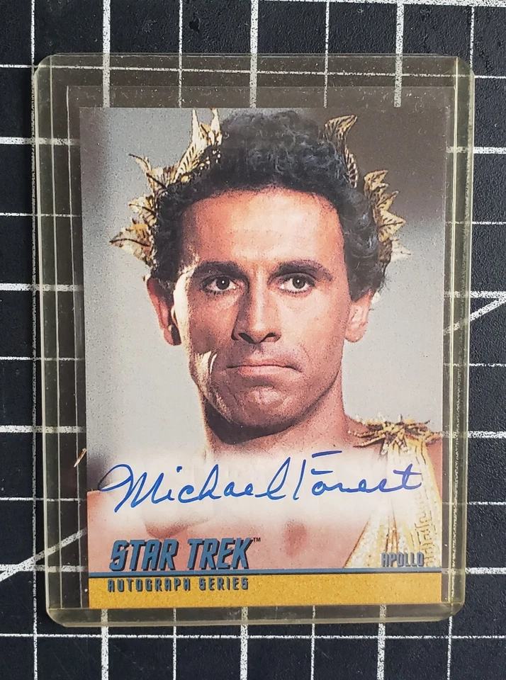1998 Skybox Star Trek TOS Season 2 A37 Michael Forest as Apollo Autograph - Image 1 of 1