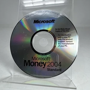 Microsoft Money 2004 Standard For Windows Software Disc Only - Picture 1 of 3