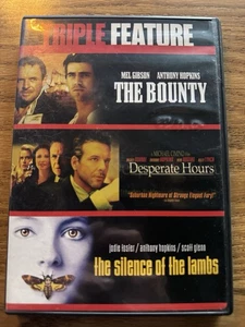 Anthony Hopkins Triple Feature (DVD) Bounty, Desperate Hours, Silence of t Lambs - Bild 1 von 5