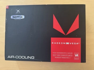 NEW & SEALED! XFX AMD Radeon RX Vega 64 8GB HBM2 Graphics Card RX-VEGMTBFX6 - Image 1 of 3