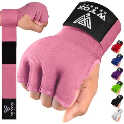 Gel Boxing Hand Wraps Inner Gloves for Men & Women – 80cm Quick Wrist Strap, ... - Image 1 of 4