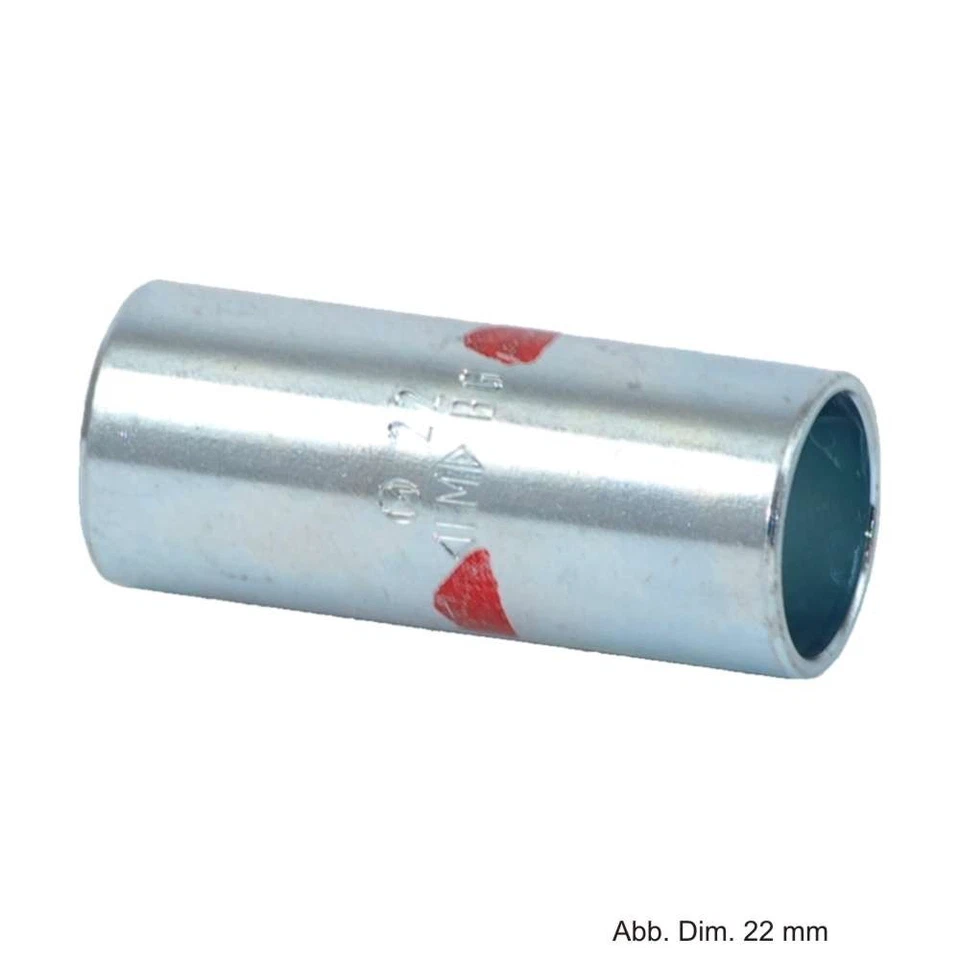 Geberit Mapress C-Stahl Rohrnippel, 42mm x 80mm - Bild 1 von 1