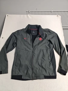 Nike LeBron James Dri-Fit Ohio State Buckeyes Full Zip sportliche graue Jacke L - Bild 1 von 5