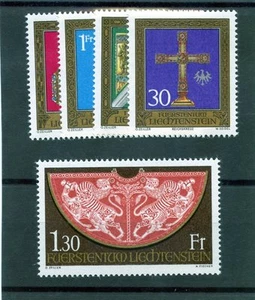 LIECHTENSTEIN Sc 567-71 (MI 625-8, 634)**F-VF NH $14 - Imagen 1 de 1