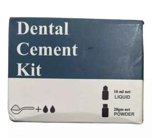 Healthyare Dental Cement Kit, for Repairing Broken Teeth, Bridges, Crowns - Picture 1 of 3