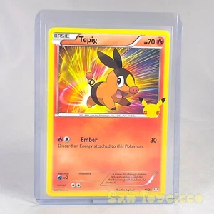 Pokemon TCG 25th Anniversary McDonalds Promo Card - Tepig 13/25 nonholo 2021 - Picture 1 of 2