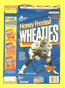 1995 Wheaties Cereal Box Deion Sanders Dallas Cowboys HOF Vintage - Picture 1 of 2