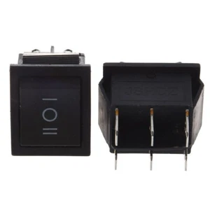 INTERRUTTORE TERMINALI 6 PIN DEVIATORE A BILANCIERE 10A 125VAC ON OFF ON mk - Foto 1 di 8