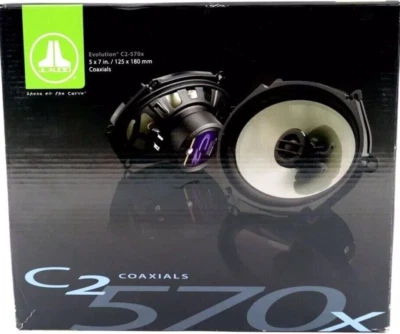 Автомобильные динамики JL AUDIO C2-570X 2-полосные коаксиальные 5X7 дюймов/6X8 дюймов 450 Вт макс. мощность (пара) - Изображение 1 из 3