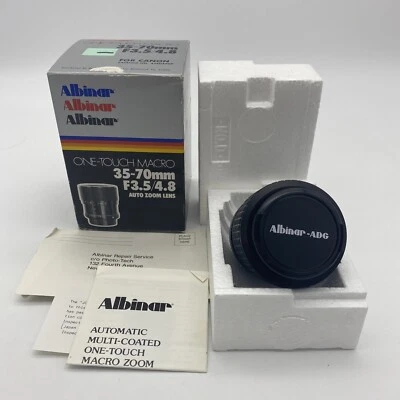 Albinar One-Touch Macro 35-70mm F3.5/4.8 Auto Zoom Lens - Image 1 of 4